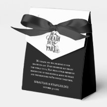 Gothic Till Death Do Us Part Thanks Black White