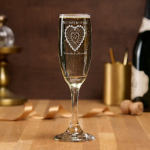 Gothic Till Death Monogram Lace Heart Wedding