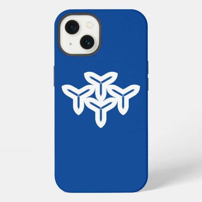 Gothic Tri-blade iPhone Case (Back)