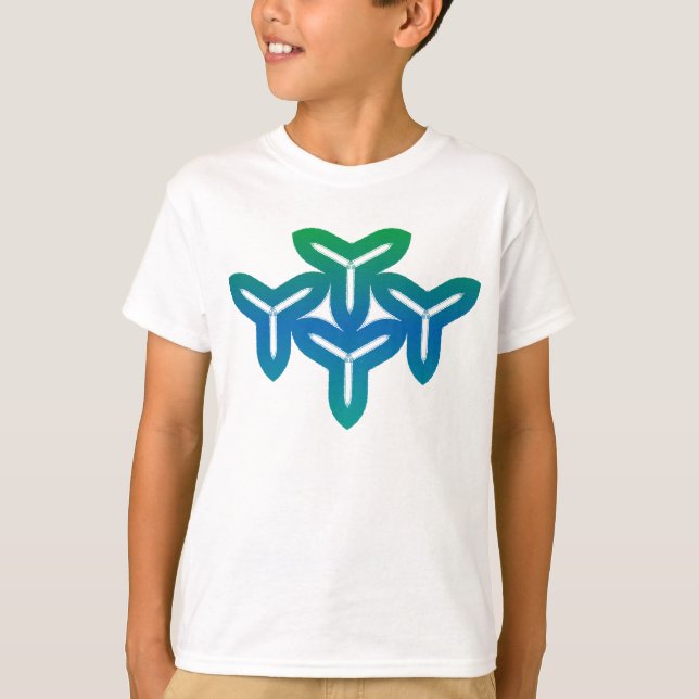 Gothic Tri-blade T-Shirt (Front)