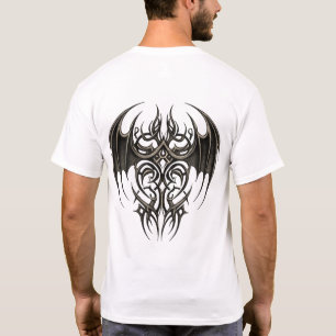 Gothic Tribal Wing T-Shirt
