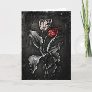 Gothic Tulips Card