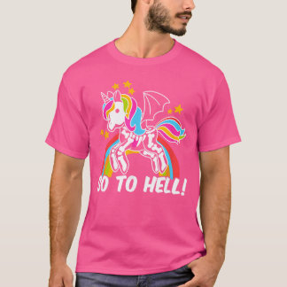 Gothic Unicorn Comic family T-Shirt
