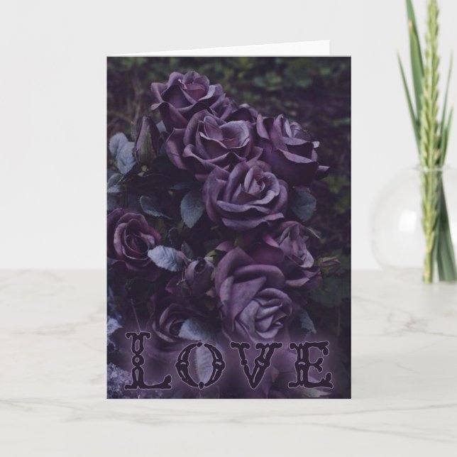 Gothic Valentines Day Card (Front)