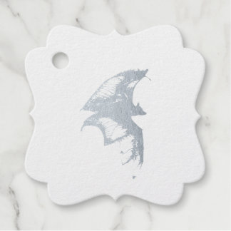 Gothic Vampire Bats Favour Tags