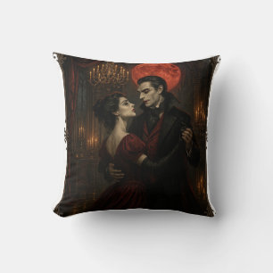 Gothic Vampire Romance Double-Sided Pillow