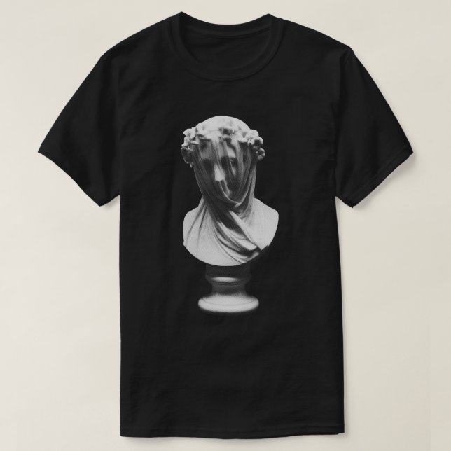 GOTHIC VEIL STATUE SHIRT (Design Front)