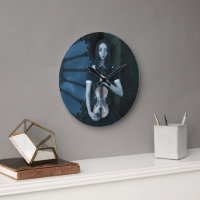 Gothic Victorian Girl Holding Violin Dark Fantasy