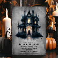 Gothic Victorian Haunted House Halloween Party