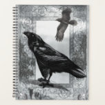 Gothic Victorian Raven Fantasy Art Planner<br><div class="desc">A dark Gothic raven design perfect for keeping your appointments.</div>