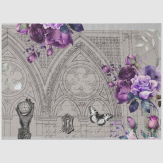 Gothic Victorian Steampunk Decoupage Tissue Paper