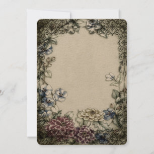 Gothic Vintage Border Template