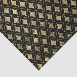 Gothic Vintage Gold Diamond Tissue Paper