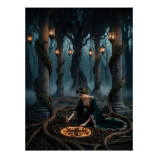 Gothic Virgo - Earth ritual Poster