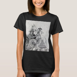 GOTHIC WARRIORS,Barbarian Knights,Fantasy T-Shirt