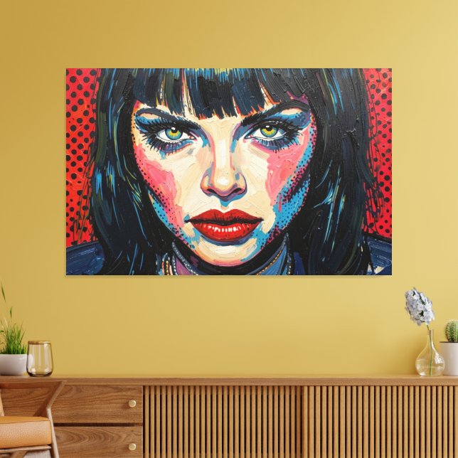 GOTHIC WASTELAND 7 CANVAS PRINT (Insitu(LivingRoom))