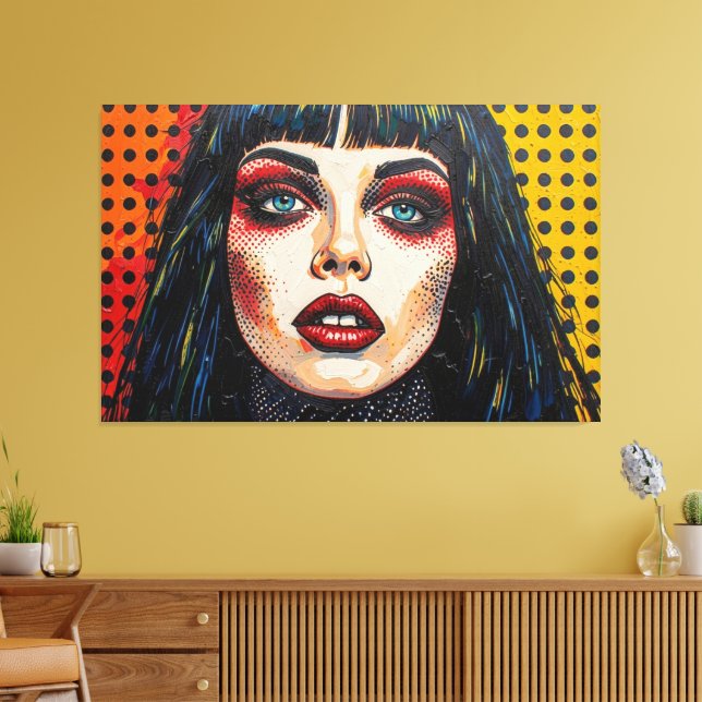 GOTHIC WASTELAND 9 CANVAS PRINT (Insitu(LivingRoom))