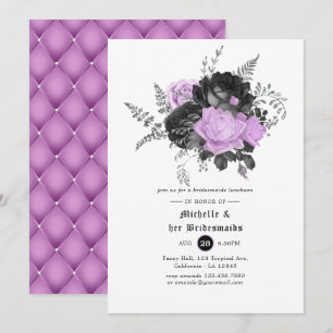 Gothic Wedding Bridesmaids Luncheon Invitation