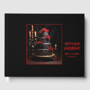 Gothic Wedding Cake Guestbook