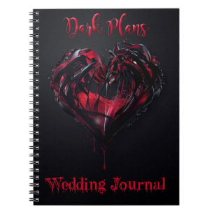 Gothic Wedding Journal Notebook