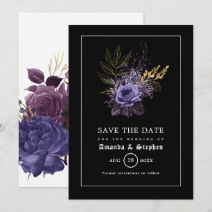 Gothic Wedding Save The Date