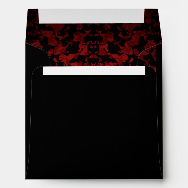 Gothic wedding square envelopes (Back (Bottom))