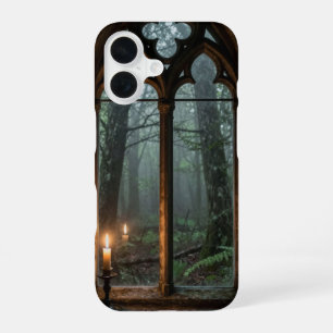Gothic Window Misty Forest Phone Case