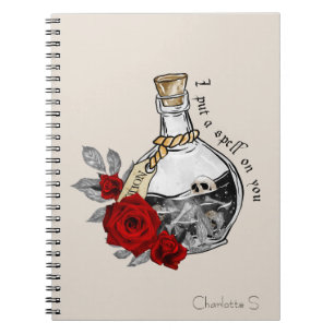 Gothic Witch Love Potion Notebook