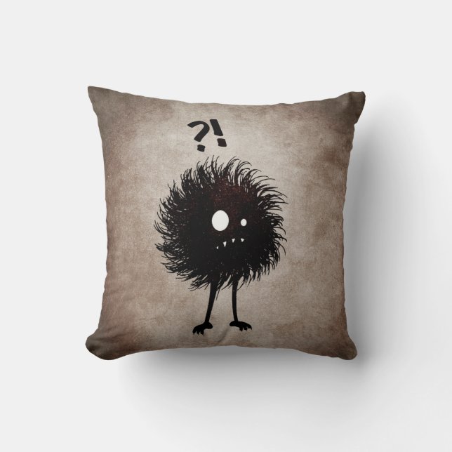 Gothic Wondering Evil Bug Character Cushion (Front)