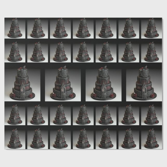 Gothic Wrapping Paper (Flat)