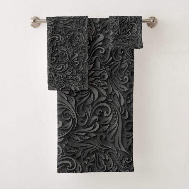 Gothica Bath Towel Set (Insitu)