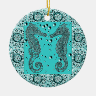 GothicChicz Sea Horse Ornament