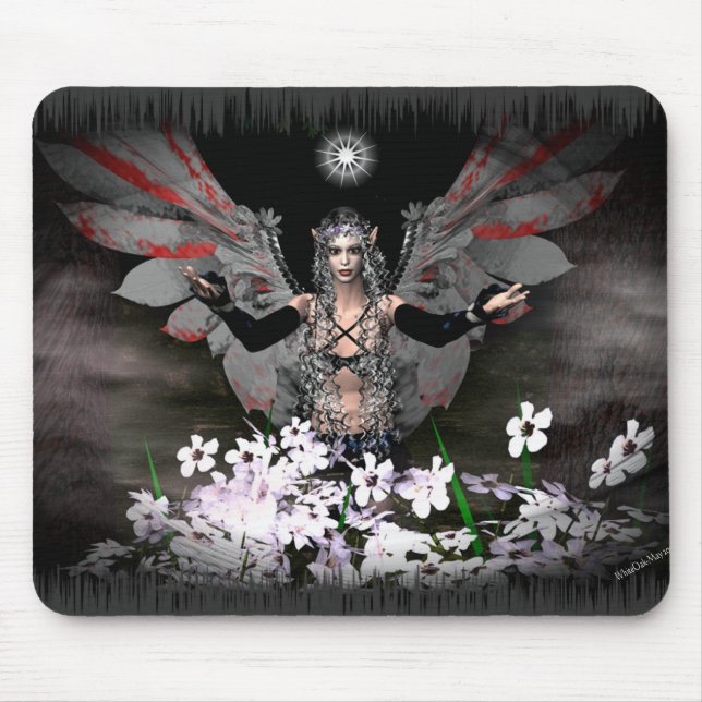 Gothick Fairy Mouse Mat (Front)