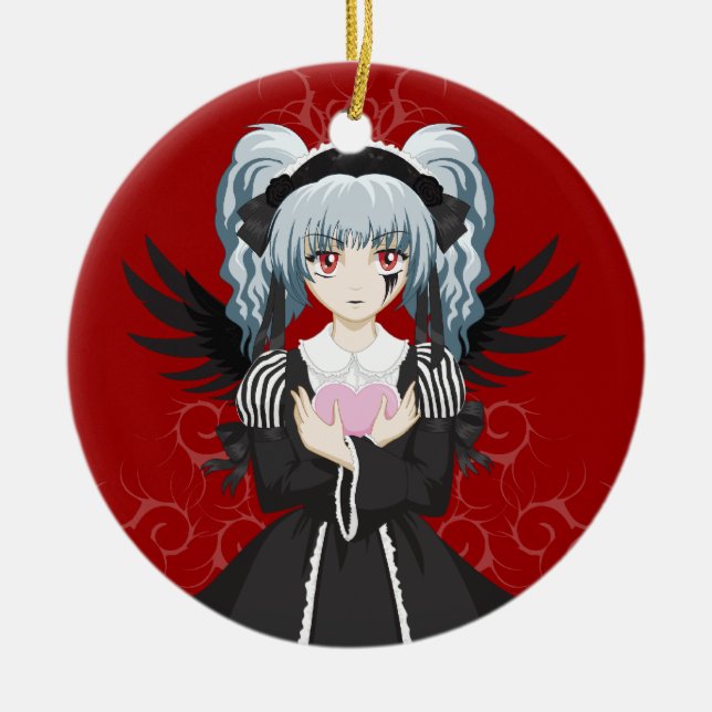 Gothloli Ceramic Tree Decoration (Front)