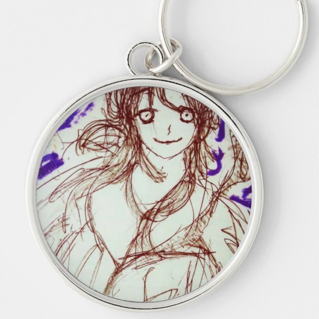 gothos girl key ring (Front)