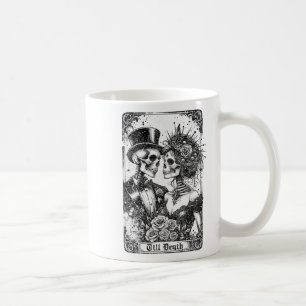 Gotic Bachelorette Party Tee Bride And Groom Tarot Coffee Mug