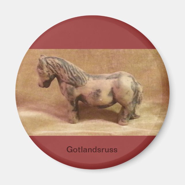 Gotland rush magnet (Front)