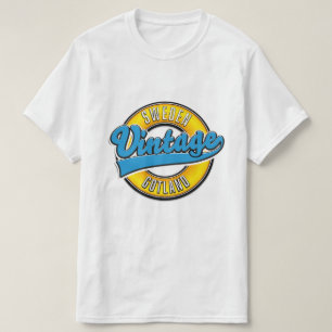 Gotland Sweden vintage style logo T-Shirt