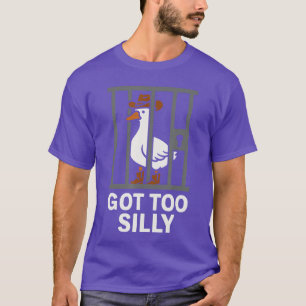 Gotoo Silly Cowboy Goose Funny Meme Design friend T-Shirt