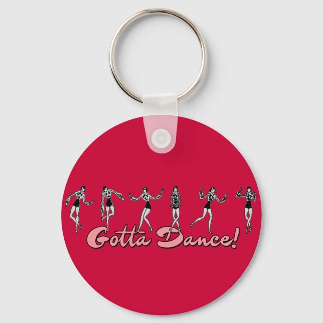 Gotta Dance! Key Ring (Front)