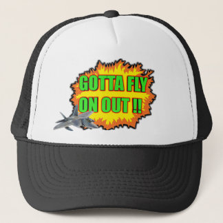 Gotta Fly on Out Hat Rocket Blast Gaming