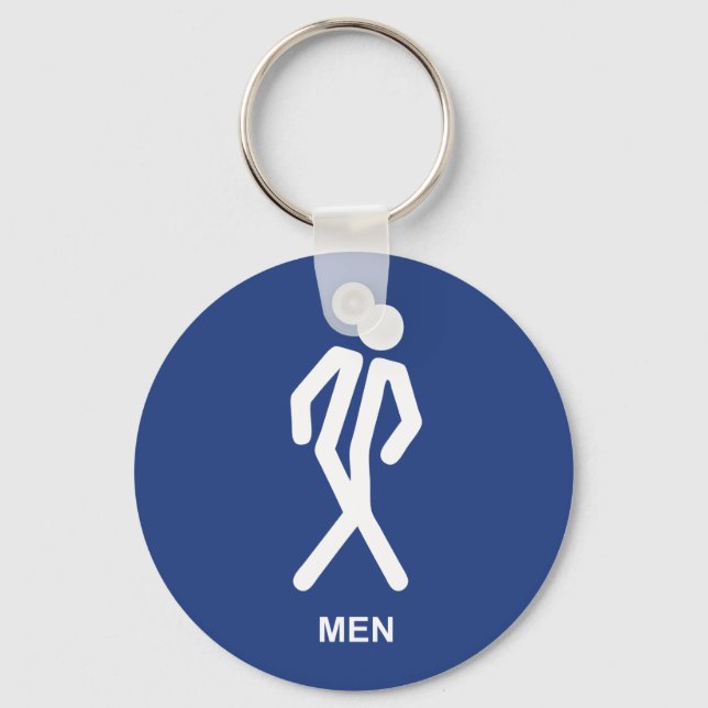 Gotta Go (Men) Key Ring (Front)