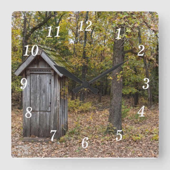Gotta Go Square Wall Clock (Front)