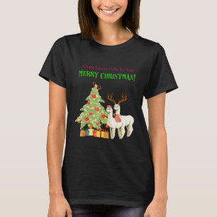 Gotta Llama for You Llama Couple Xmas T-Shirt