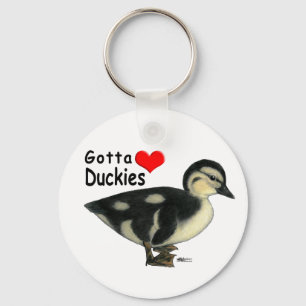 Gotta Love Duckies Key Ring