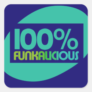 Gotta love the funk square sticker