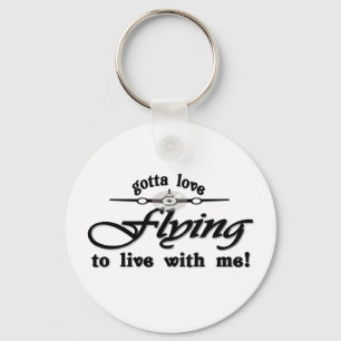 gottaloveflying key ring