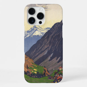 Gotthard Pass mountain pass in the Alps iPhone 16 Pro Max Case