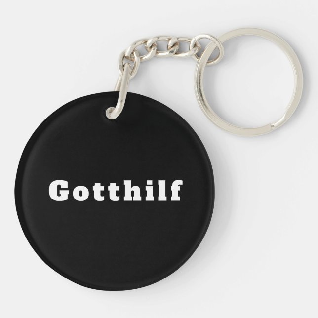 Gotthilf Key Ring (Back)