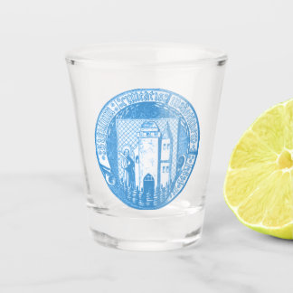Gottschee Kocevje Crest Wapen Shot Glass